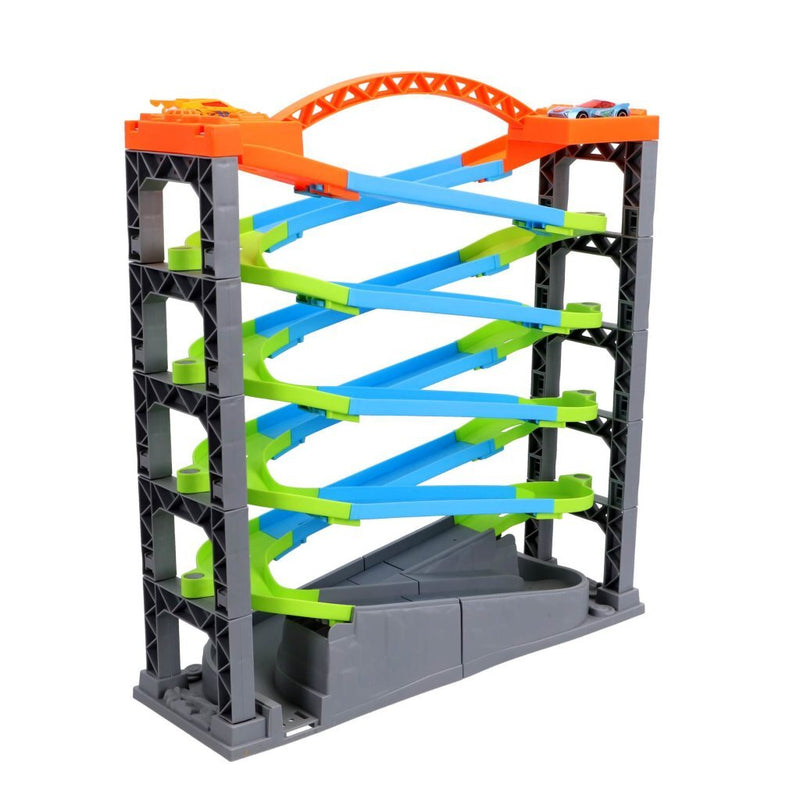 Laad de afbeelding in de Gallery-viewer, Overige Merken Racebaan Deluxe 5 Lagen + 2 Racewagens