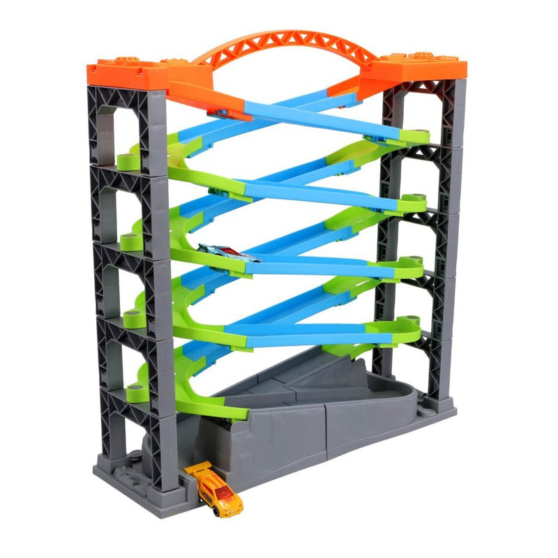 Laad de afbeelding in de Gallery-viewer, Overige Merken Racebaan Deluxe 5 Lagen + 2 Racewagens