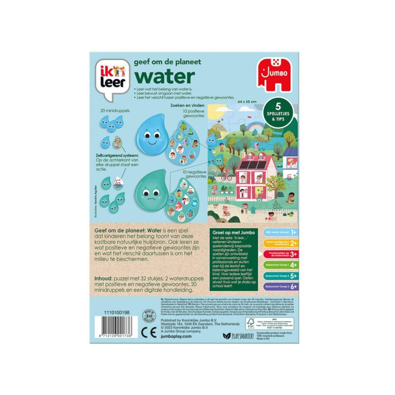 Laad de afbeelding in de Gallery-viewer, Jumbo Geef Om De Planeet Water