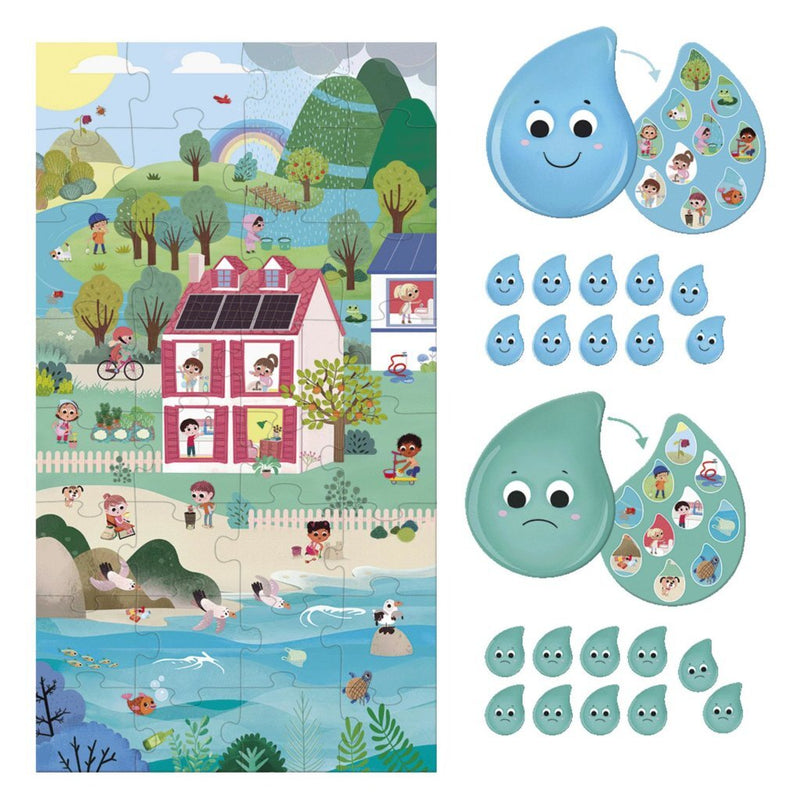 Laad de afbeelding in de Gallery-viewer, Jumbo Geef Om De Planeet Water