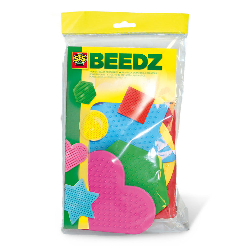 Laad de afbeelding in de Gallery-viewer, Ses Creative Beedz Strijkralen Grondplaten 5 Stuks