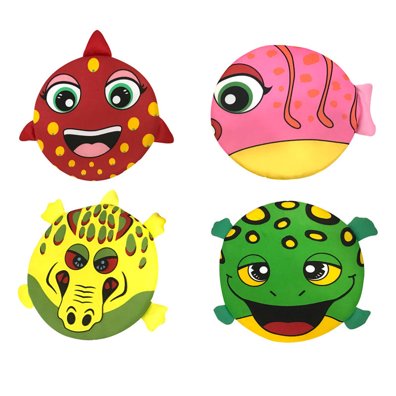 Laad de afbeelding in de Gallery-viewer, Summertime Splash Frisbee Dier 4 Ass.