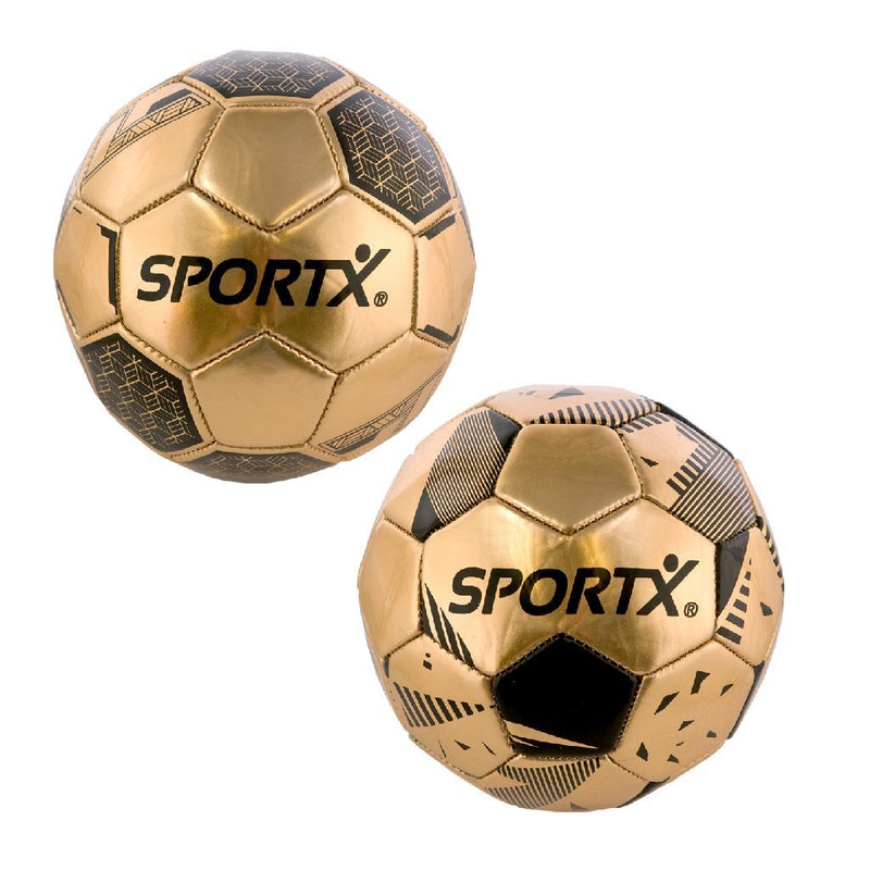 Laad de afbeelding in de Gallery-viewer, Sportx Mini Voetbal Gold Metallic 16Cm 160-180Gr.