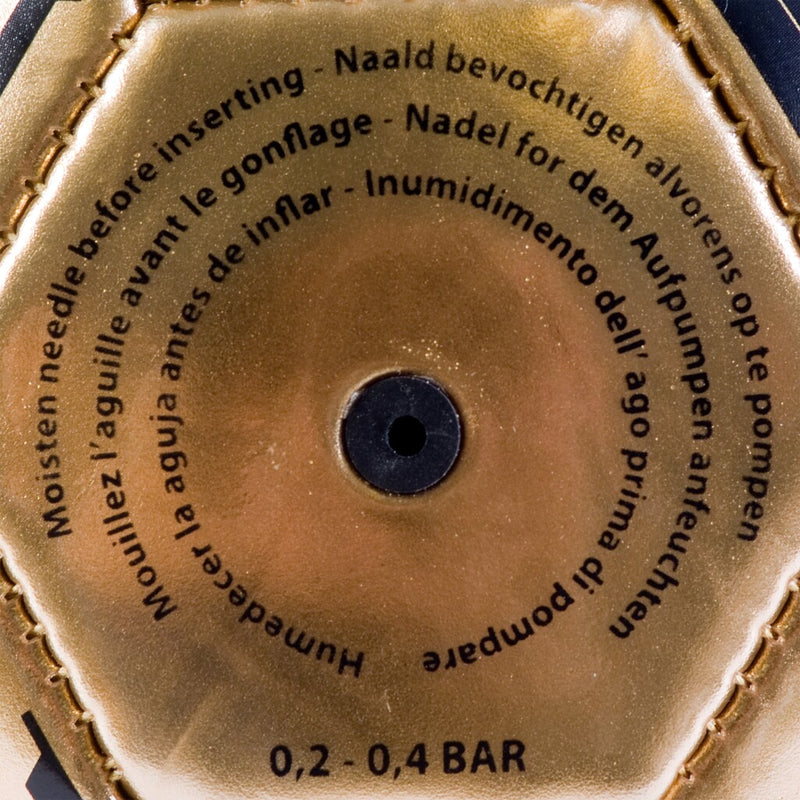 Laad de afbeelding in de Gallery-viewer, Sportx Mini Voetbal Gold Metallic 16Cm 160-180Gr.