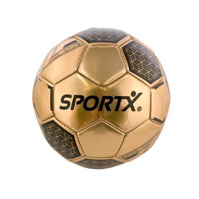Laad de afbeelding in de Gallery-viewer, Sportx Mini Voetbal Gold Metallic 16Cm 160-180Gr.