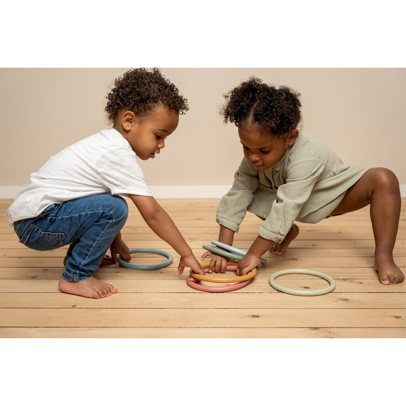 Laad de afbeelding in de Gallery-viewer, Little Dutch Activity Ringen 6 Stuks