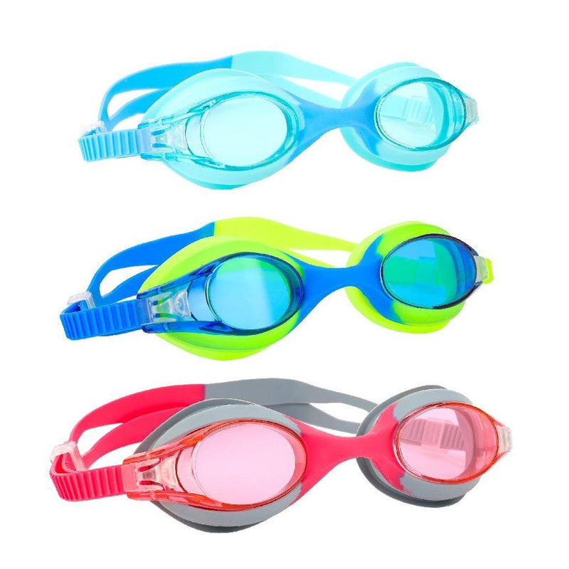 Laad de afbeelding in de Gallery-viewer, Sportx Volwassenen Zwembril 4 Sterren Assorti