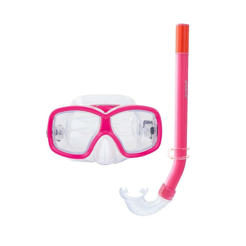 Laad de afbeelding in de Gallery-viewer, Sportx Junior Snorkelset 3 Sterren Assorti