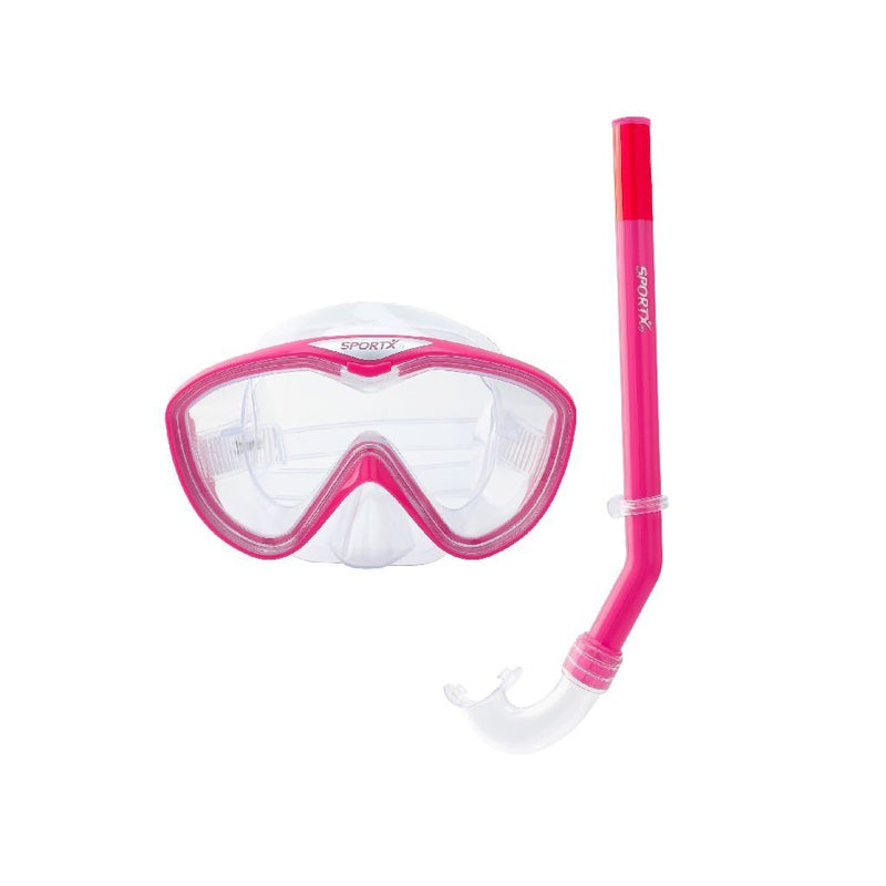 Laad de afbeelding in de Gallery-viewer, Sportx Kids Snorkelset 4 Sterren Assorti