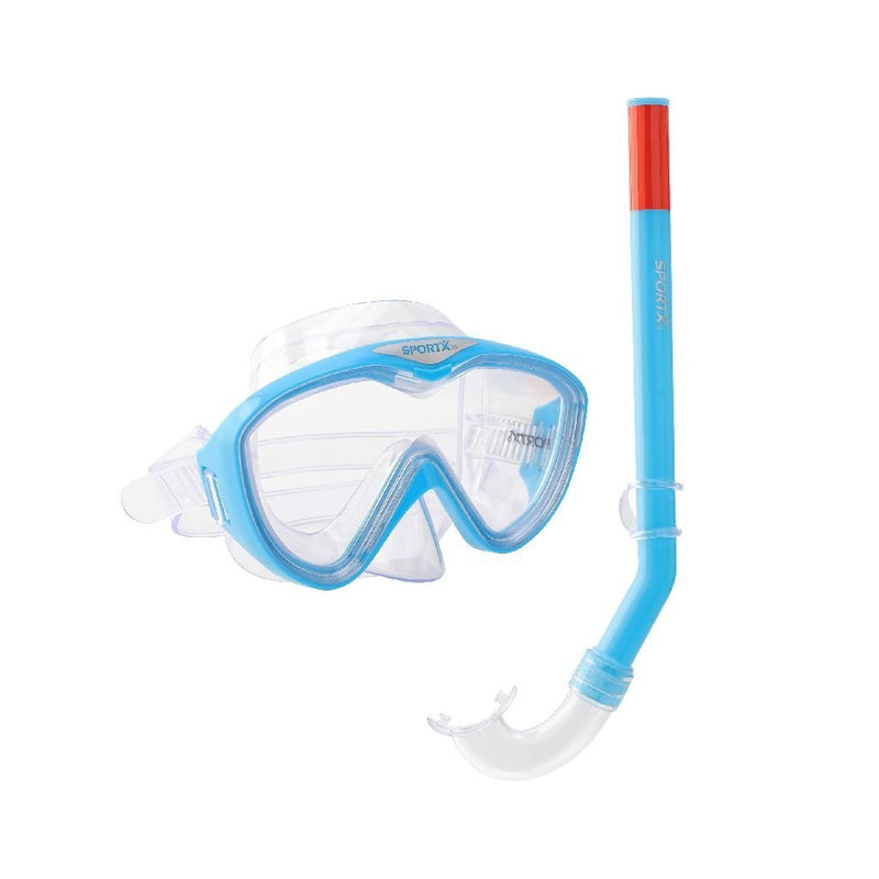 Laad de afbeelding in de Gallery-viewer, Sportx Kids Snorkelset 4 Sterren Assorti