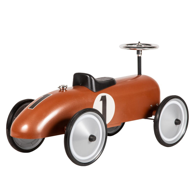 Laad de afbeelding in de Gallery-viewer, Retro Roller Loopauto Chester Brons