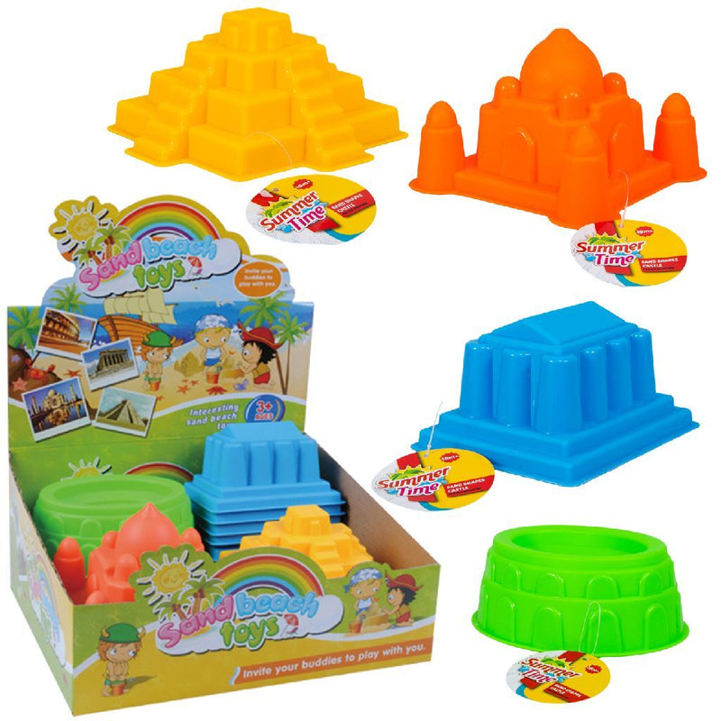 Laad de afbeelding in de Gallery-viewer, Summertime Zandvormen Kasteel Assorti