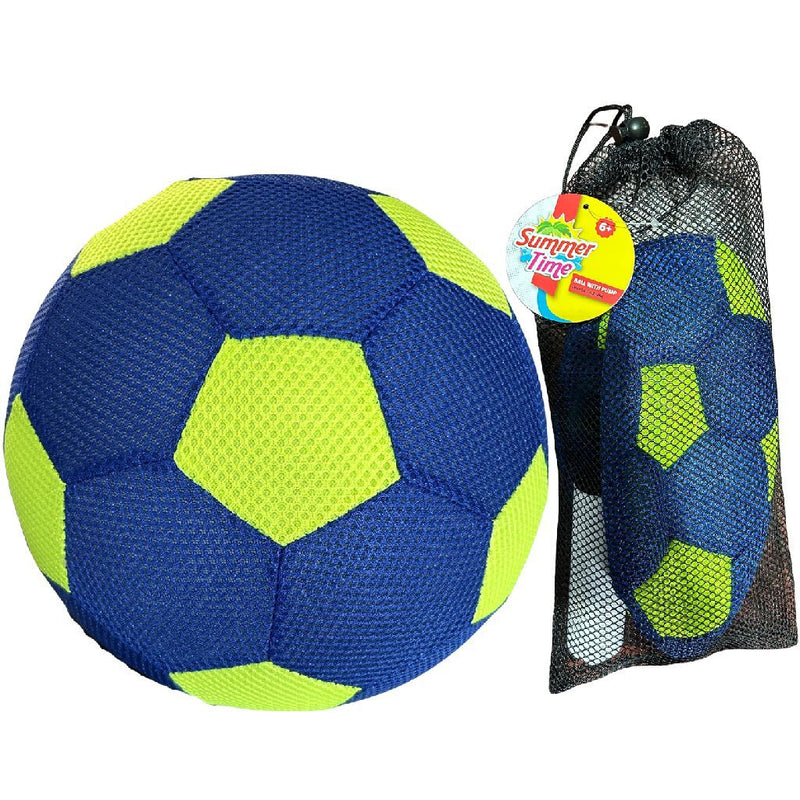 Laad de afbeelding in de Gallery-viewer, Summertime Opblaasbare Bal Met Pomp Blauw/Groen