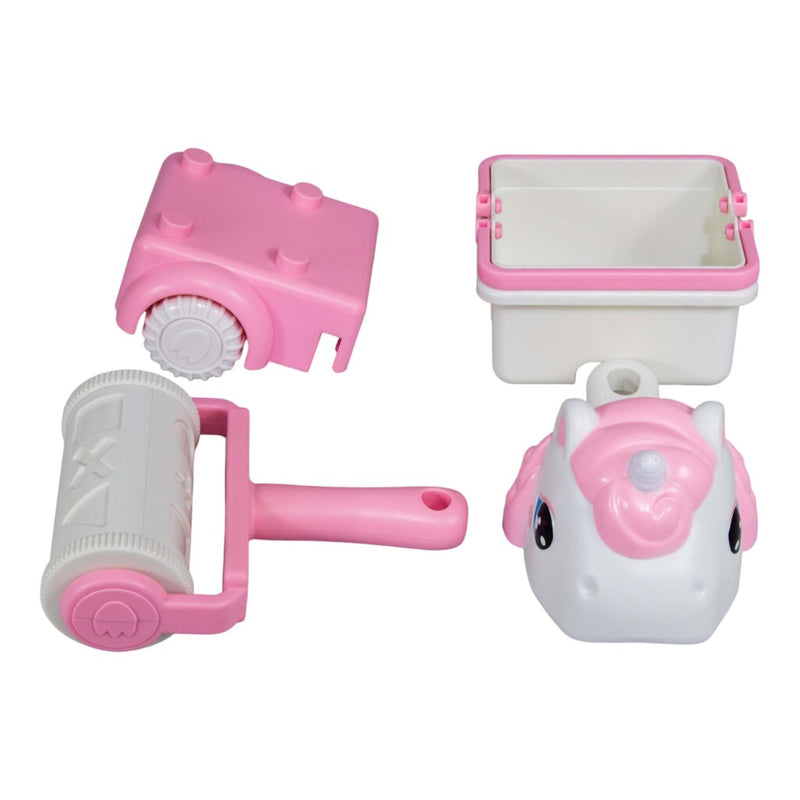 Laad de afbeelding in de Gallery-viewer, Summertime Unicorn Zand Set 4In1 Verschillende Kleuren