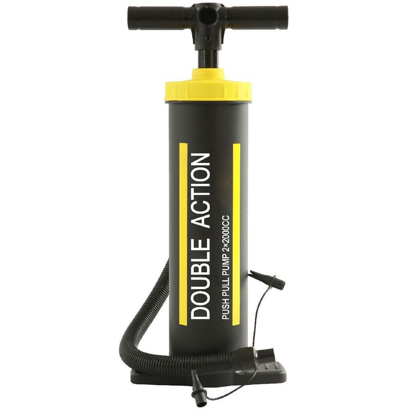 Laad de afbeelding in de Gallery-viewer, Outdoor Handpomp 2X2000 Cc Zwart/Geel