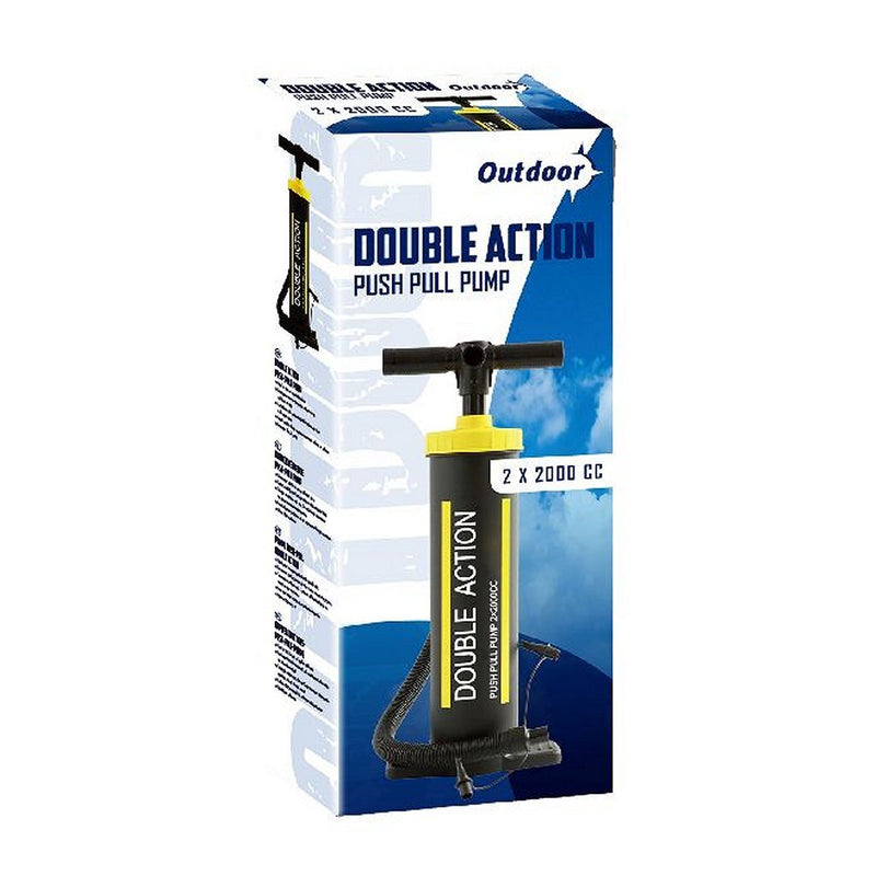 Laad de afbeelding in de Gallery-viewer, Outdoor Handpomp 2X2000 Cc Zwart/Geel