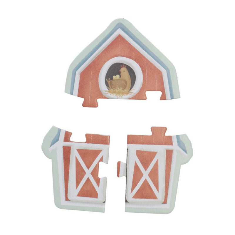 Laad de afbeelding in de Gallery-viewer, Little Dutch Farm 6In1 Puzzel 3-5 Stukjes