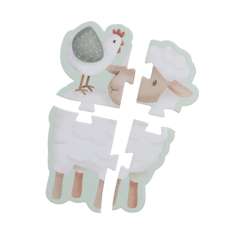 Laad de afbeelding in de Gallery-viewer, Little Dutch Farm 6In1 Puzzel 3-5 Stukjes