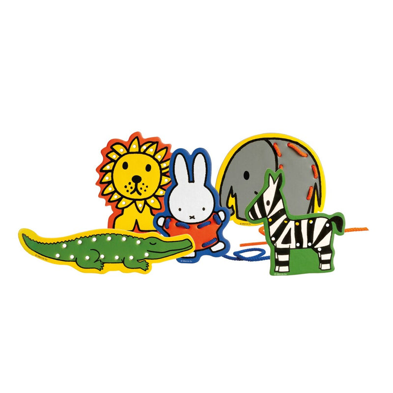 Laad de afbeelding in de Gallery-viewer, Nijntje Rijgkaarten