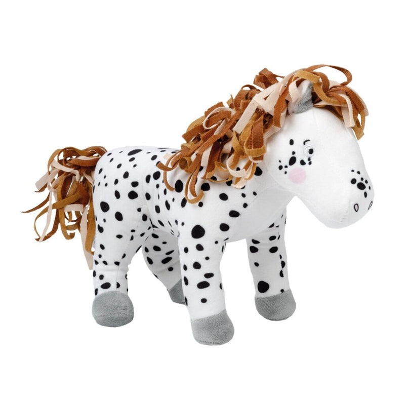 Laad de afbeelding in de Gallery-viewer, Overige Merken Fien En Teun Knuffel Paard Stip 35 Cm