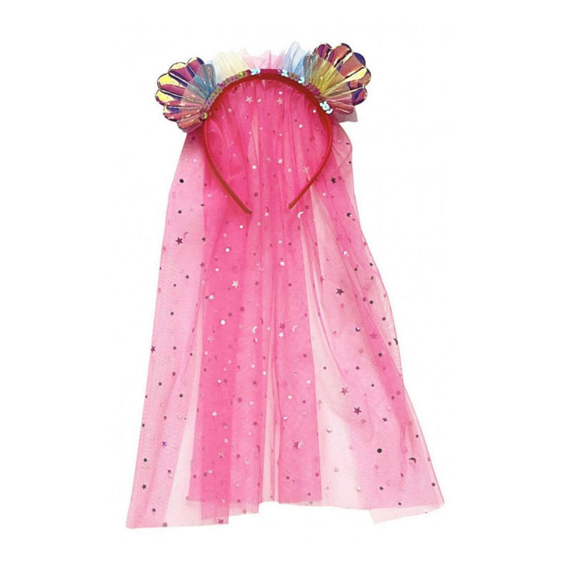 Laad de afbeelding in de Gallery-viewer, Merkloos Mermaids Verkleedset Zeemeermin + Staart En Diadeem