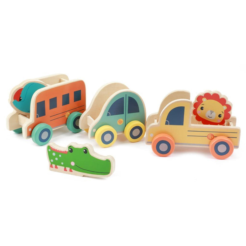 Laad de afbeelding in de Gallery-viewer, Fisher Price Houten Speelset