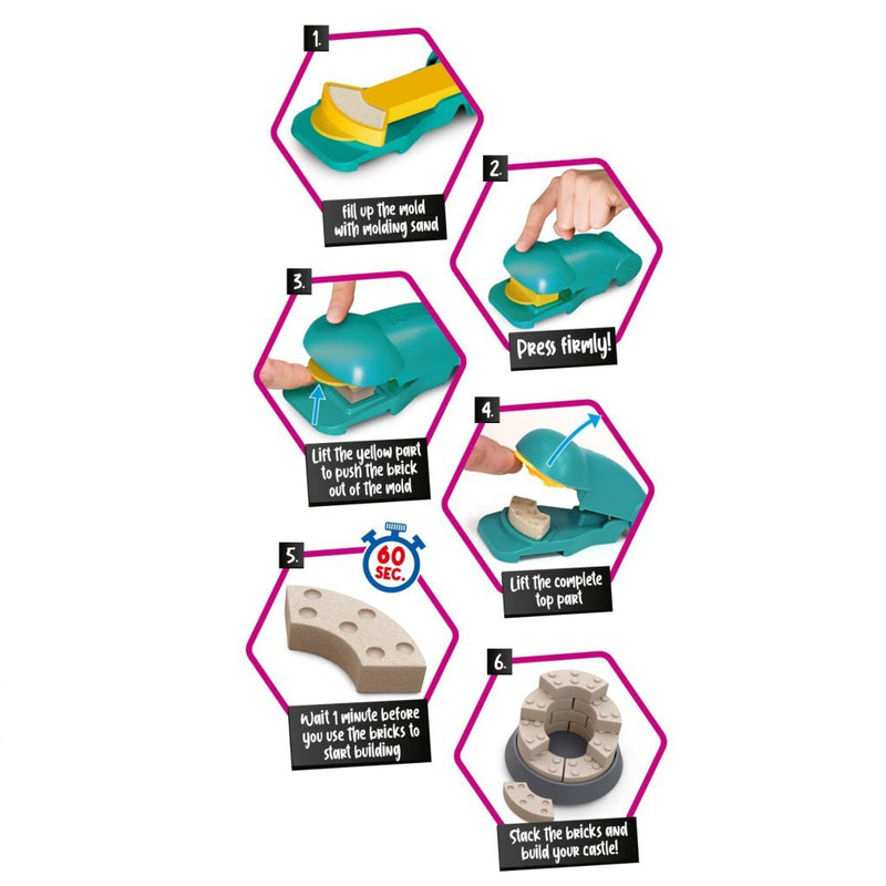 Laad de afbeelding in de Gallery-viewer, Kidscovery Zandhuis Bouwen Set Verschillende Uitvoeringen