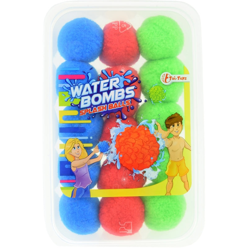 Laad de afbeelding in de Gallery-viewer, Toi-Toys Waterbombs Splashballen 5 Cm 15 Stuks