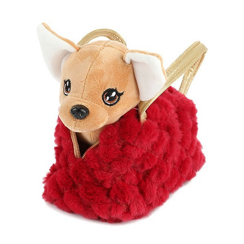 Laad de afbeelding in de Gallery-viewer, Toi-Toys Pluchen Chihuahua Hond In Blingbling Handtas Assorti