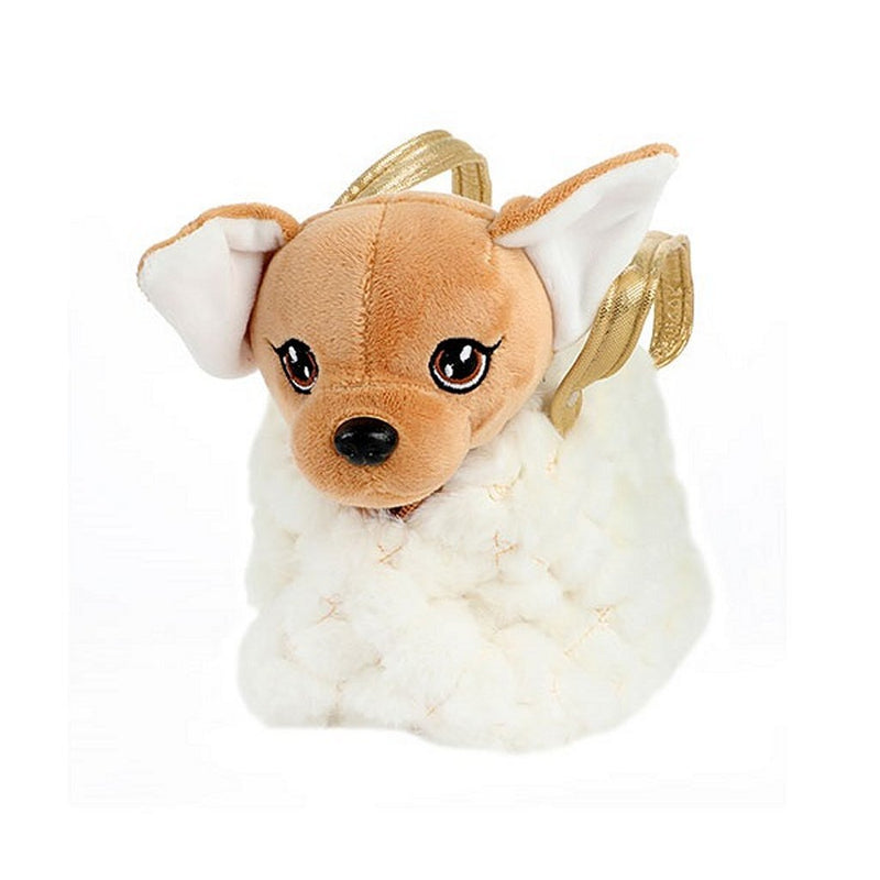 Laad de afbeelding in de Gallery-viewer, Toi-Toys Pluchen Chihuahua Hond In Blingbling Handtas Assorti
