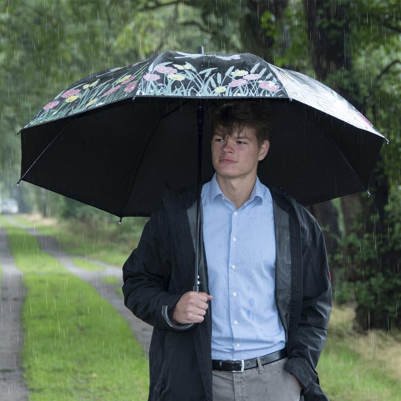 Laad de afbeelding in de Gallery-viewer, Esschert Design Kleur Veranderende Paraplu Bloemenwijde