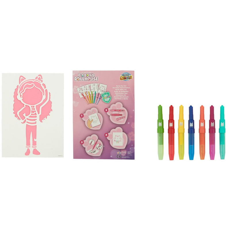 Laad de afbeelding in de Gallery-viewer, Gabby's Dollhouse Gabby'S Dollhouse Spray Pen Set