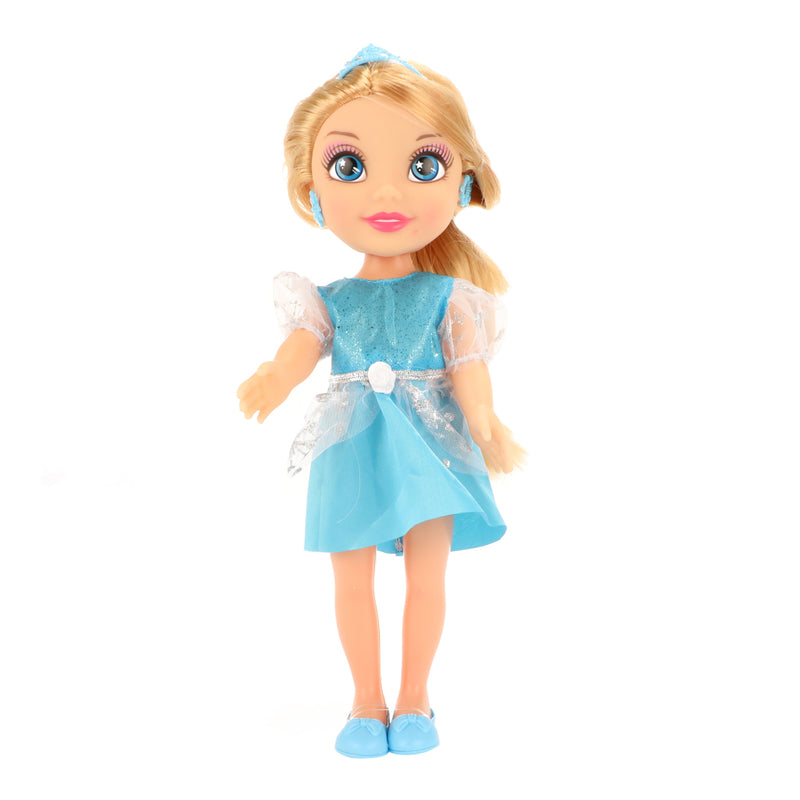 Laad de afbeelding in de Gallery-viewer, Ice Princess Toi-Toys Pop Ijsprinses 28 Cm Blauw