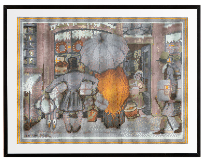 Laad de afbeelding in de Gallery-viewer, Grafix Diamond Painting Anton Pieck Etalage 40X50Cm