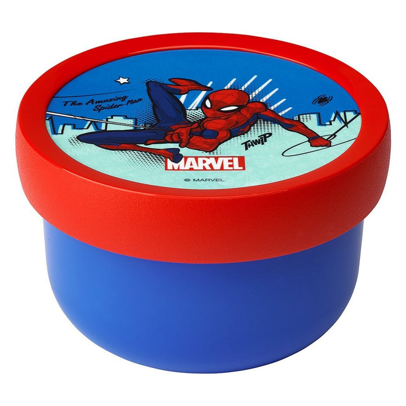Laad de afbeelding in de Gallery-viewer, Mepal Campus Fruitbox Spiderman 300 Ml Rood/Blauw