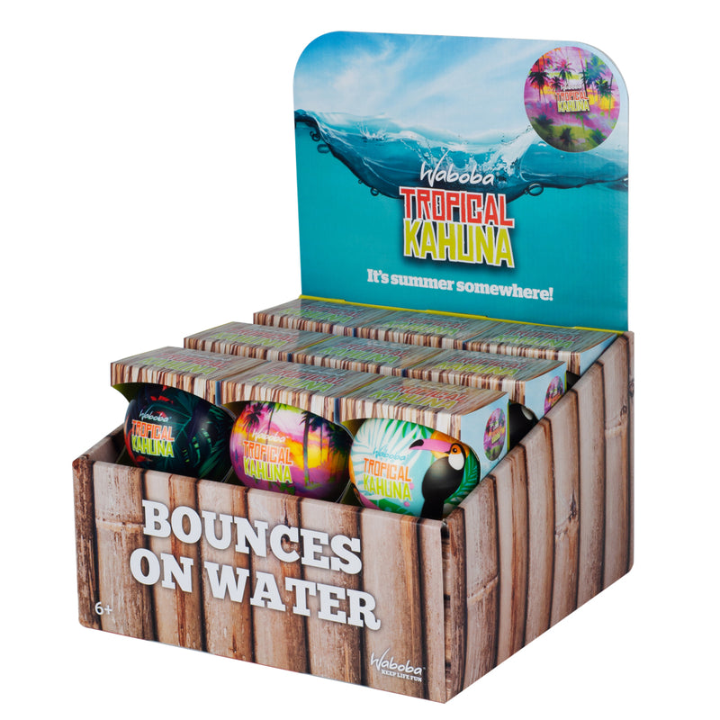 Laad de afbeelding in de Gallery-viewer, Waboba Tropical Kahuna Bal 9 Cm Assorti
