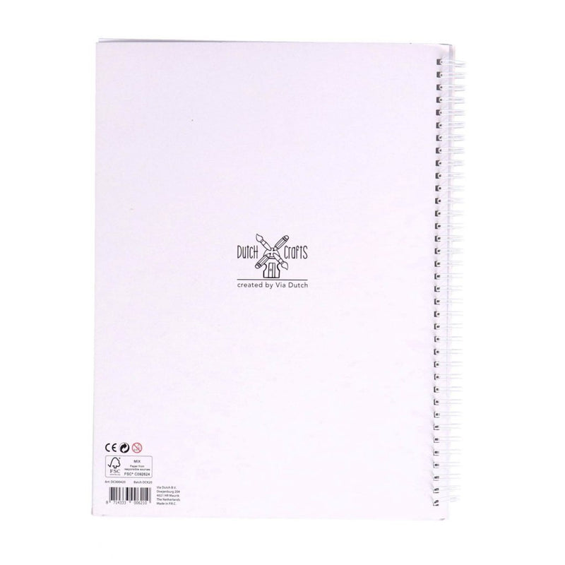 Laad de afbeelding in de Gallery-viewer, Overige Merken Dutch Crafts Plakboek A4 Ringband 36 Pagina'S