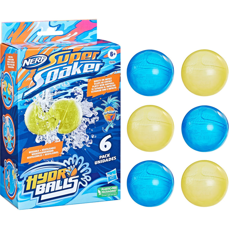 Laad de afbeelding in de Gallery-viewer, NERF SUPER SOAKER Hydro Balls 6PK