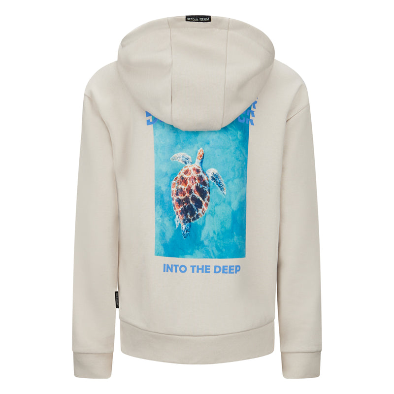 Laad de afbeelding in de Gallery-viewer, Retour Jeans Otis Hoodie Bone