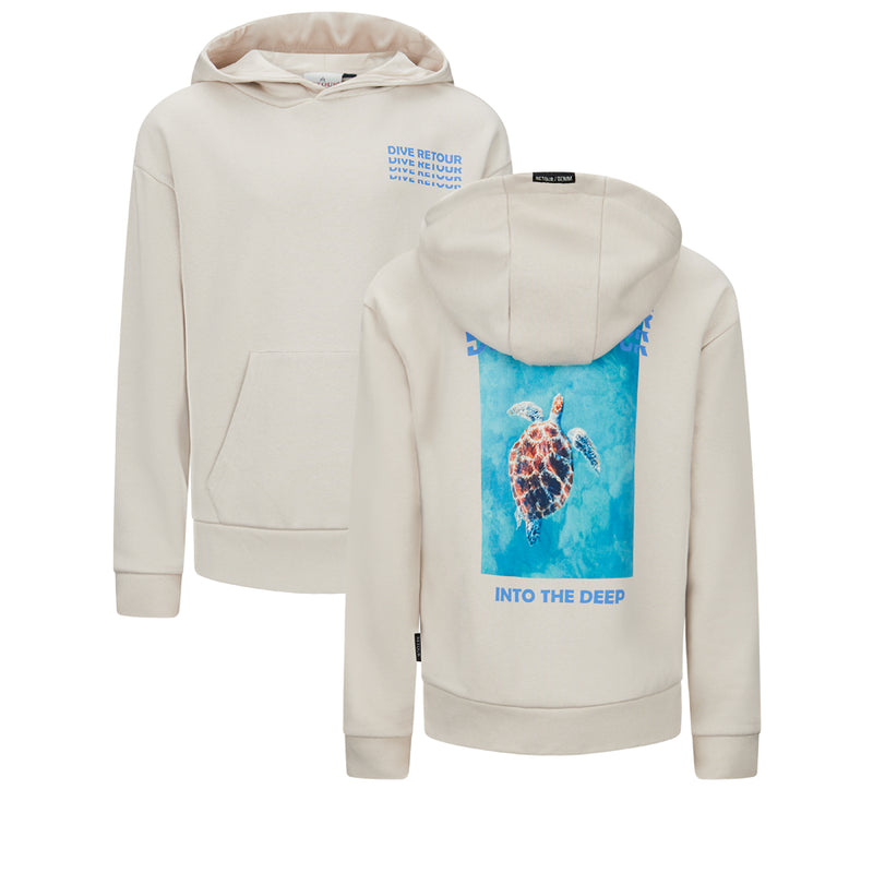 Laad de afbeelding in de Gallery-viewer, Retour Jeans Otis Hoodie Bone