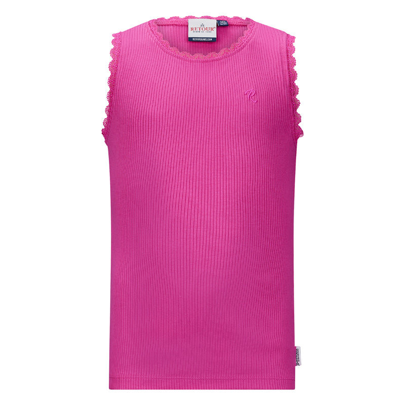 Laad de afbeelding in de Gallery-viewer, Retour Jeans Orlene Topje Raspberry