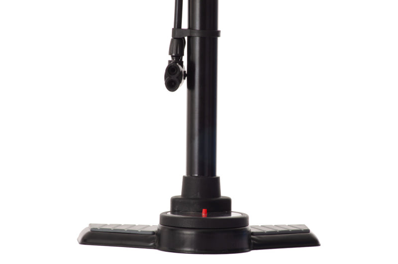 Laad de afbeelding in de Gallery-viewer, Amigo Luxe Fietspomp Met Drukmeter 11 Bar 73 Cm zwart