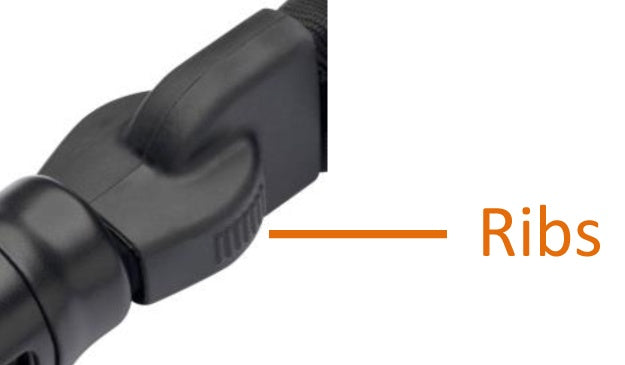 Laad de afbeelding in de Gallery-viewer, Axa Kettingslot Linq Met Nylon Hoes 1000 X 9,5 Mm Zwart