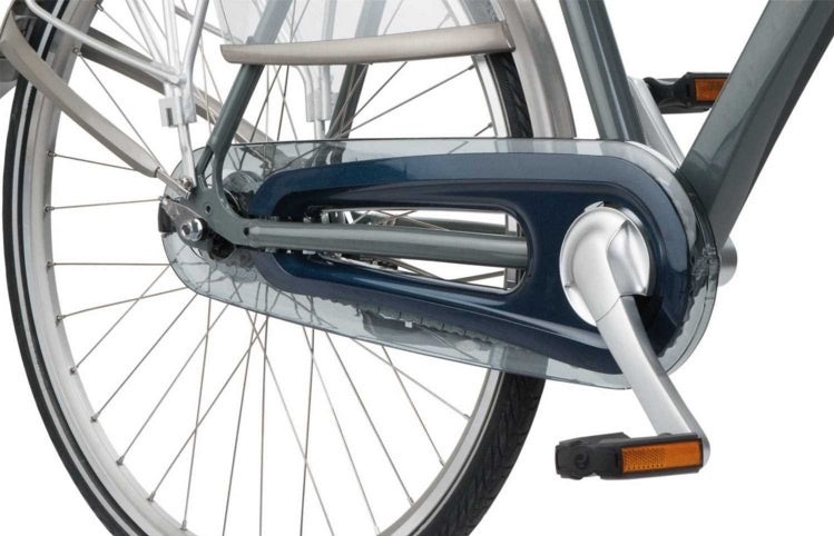 Laad de afbeelding in de Gallery-viewer, Axa Kettingkast Multi Open 38T 63,5 X 20 Cm Smoke/Zwart