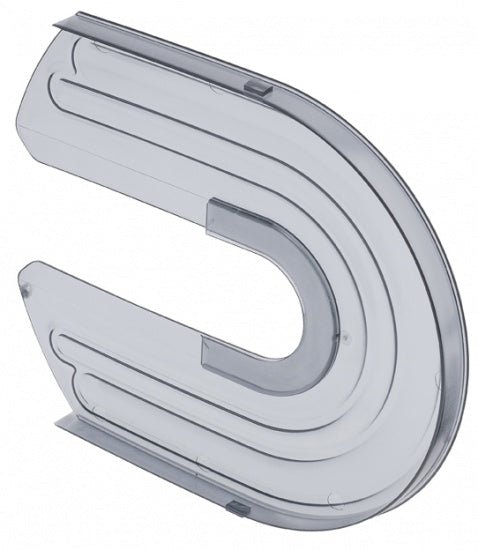 Laad de afbeelding in de Gallery-viewer, Axa Kettingkast Slicer 20-Inch Open Transparant 52X17,5Cm