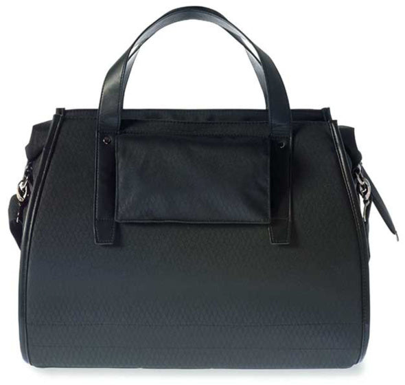 Laad de afbeelding in de Gallery-viewer, Basil Fietsschoudertas Noir 17 Liter Zwart – 17662