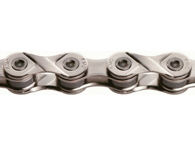 Laad de afbeelding in de Gallery-viewer, Kmc Ketting X8 1/2-3/32 Inch 114 Schakels 8S Zilver