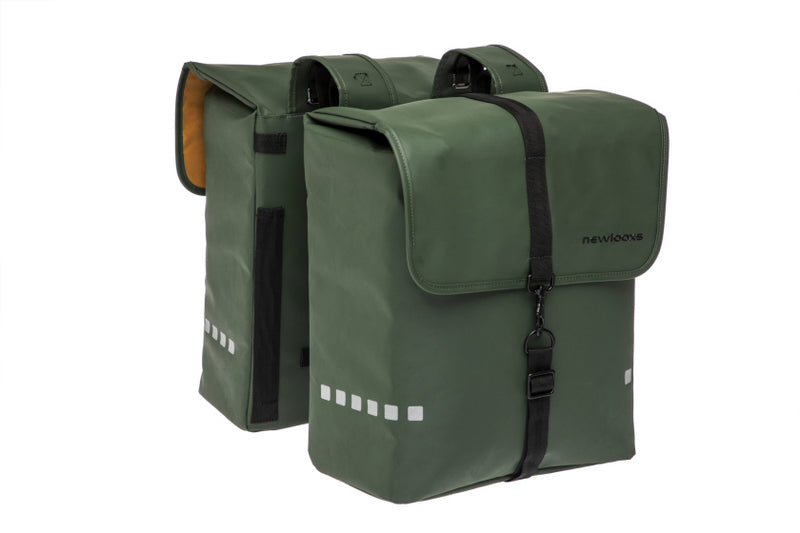 Laad de afbeelding in de Gallery-viewer, New Looxs Odense Double Dubbele Tas 39L Groen