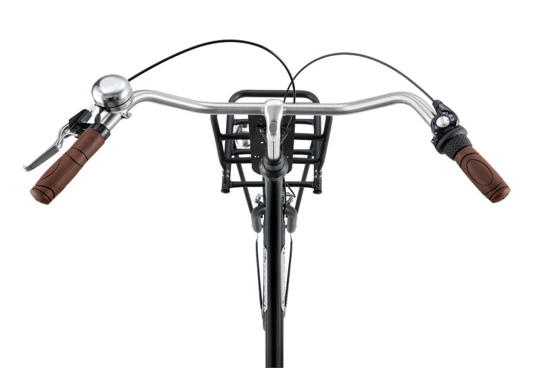 Laad de afbeelding in de Gallery-viewer, Popal Daily Dutch Prestige 57 Cm Dames 3V Terugtraprem matzwart 28 inch