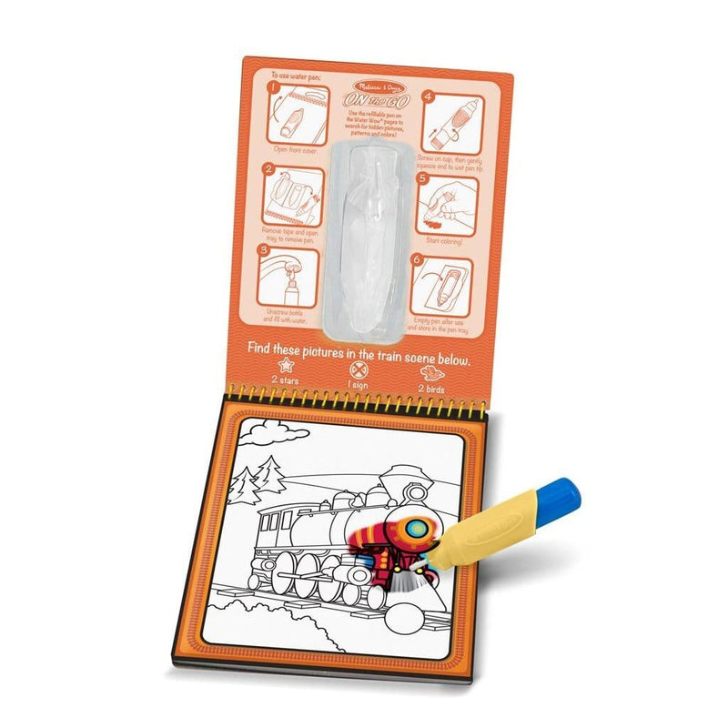 Laad de afbeelding in de Gallery-viewer, Melissa & Doug Melissa & Doug Verven Met Water Voertuigen